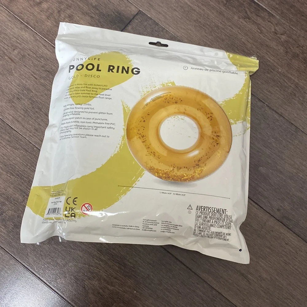 Pool Ring Inflatable 105 cm - Picture 2 of 4